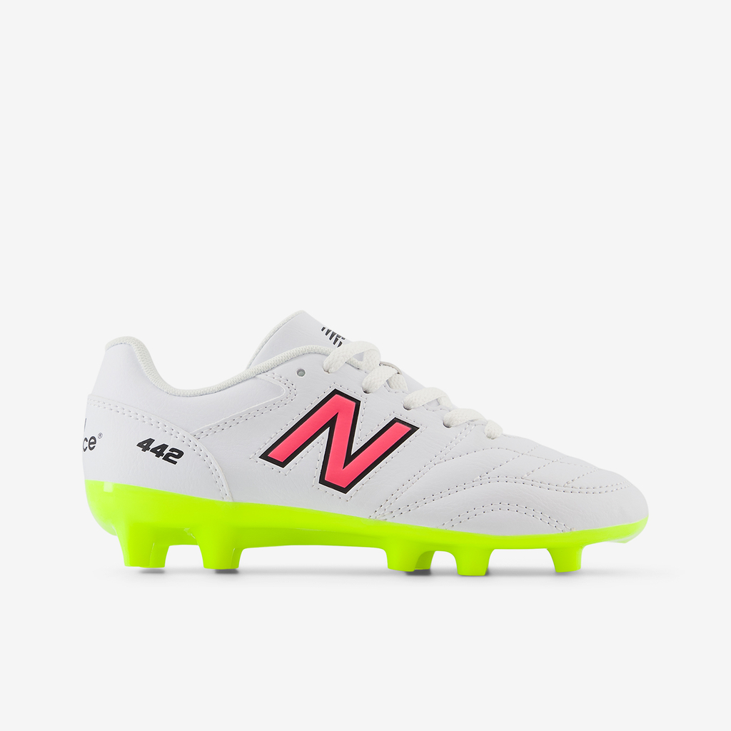 New Balance P Furon Academy FG Jnr Colorful Nockenschuhe Unisex, weiss, Grösse: 28 von New Balance