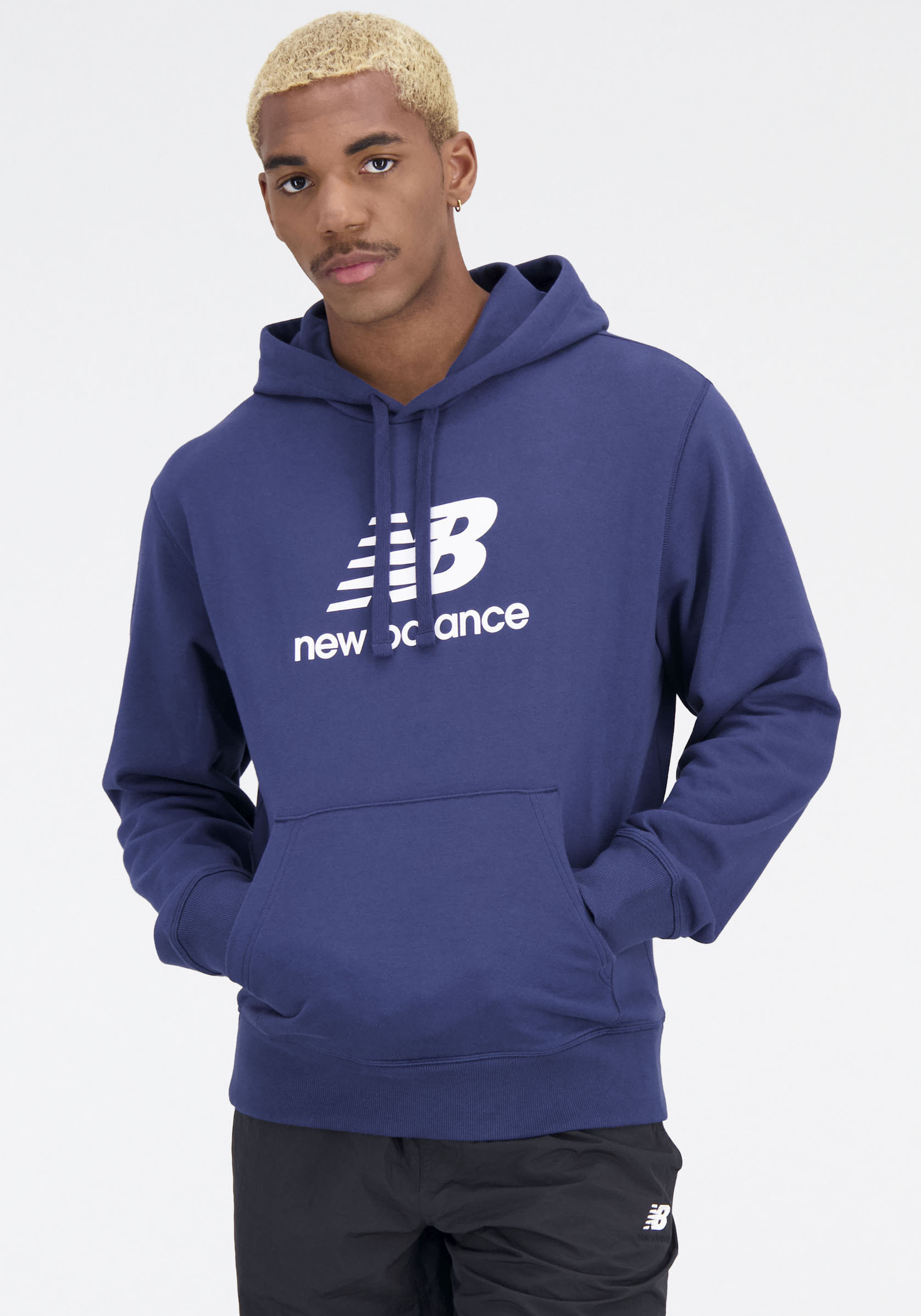 New Balance Kapuzensweatshirt »NB ESSENTIALS STACKED LOGO FLEECE HOODIE« von New Balance