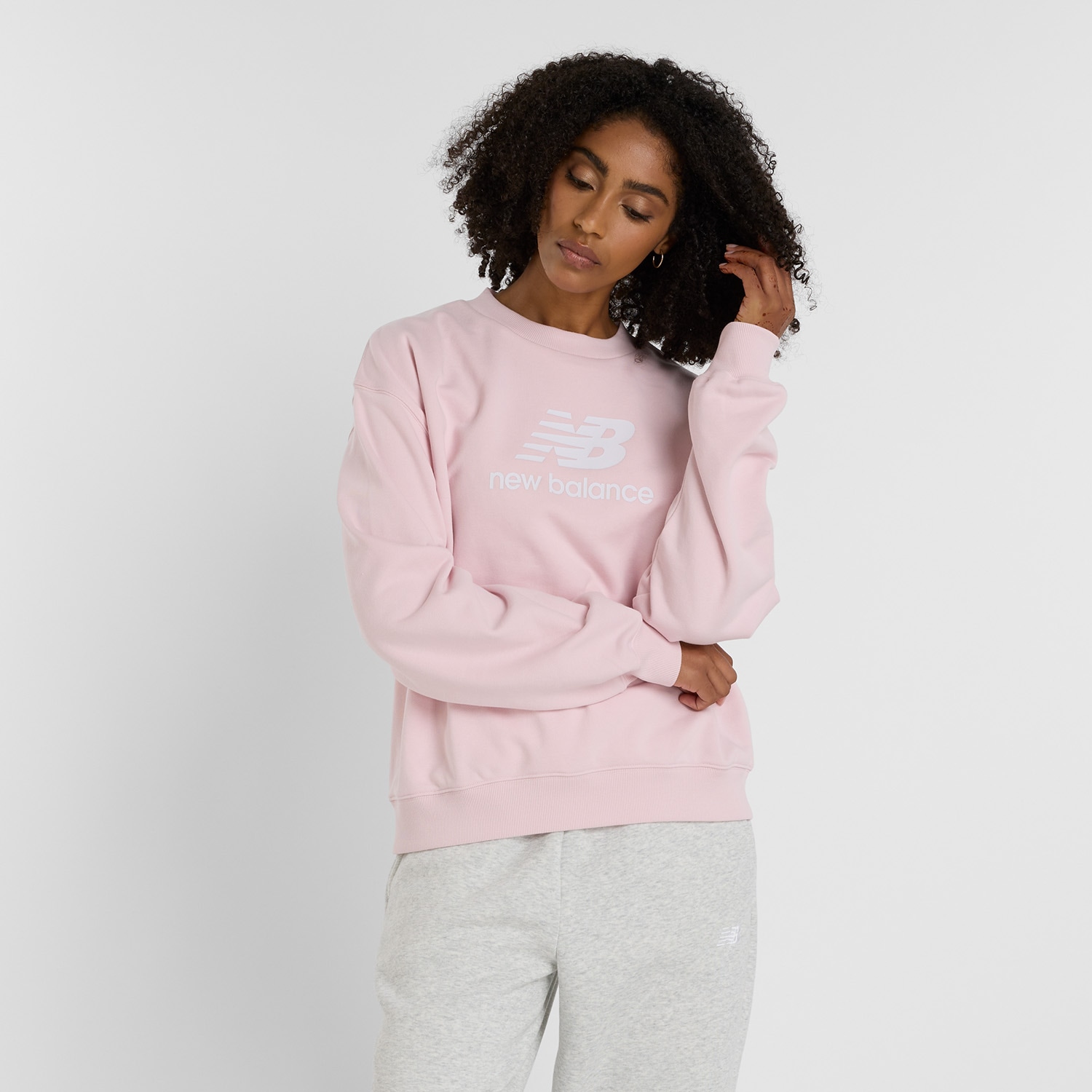 New Balance Sweatshirt »Sport Essentials French Terry Logo Crew« von New Balance