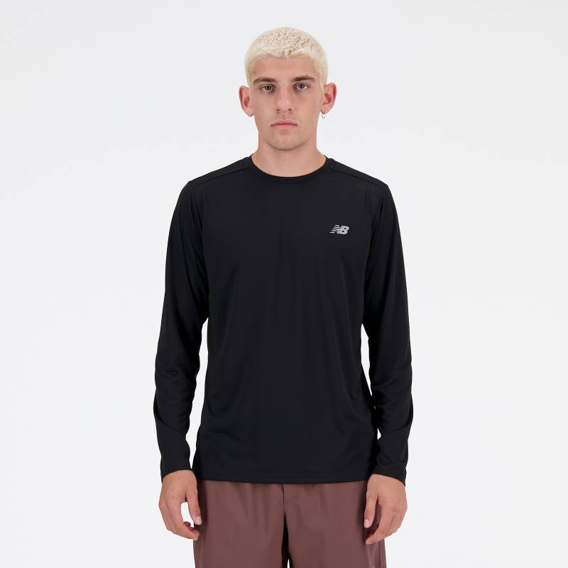 New Balance Laufshirt »Sport Essentials Long Sleeve«, mit Label von New Balance