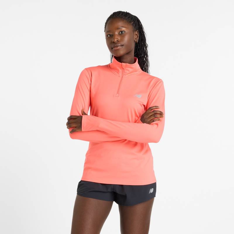 New Balance Laufshirt »Sport Essentials Space Dye Quarter Zip« von New Balance
