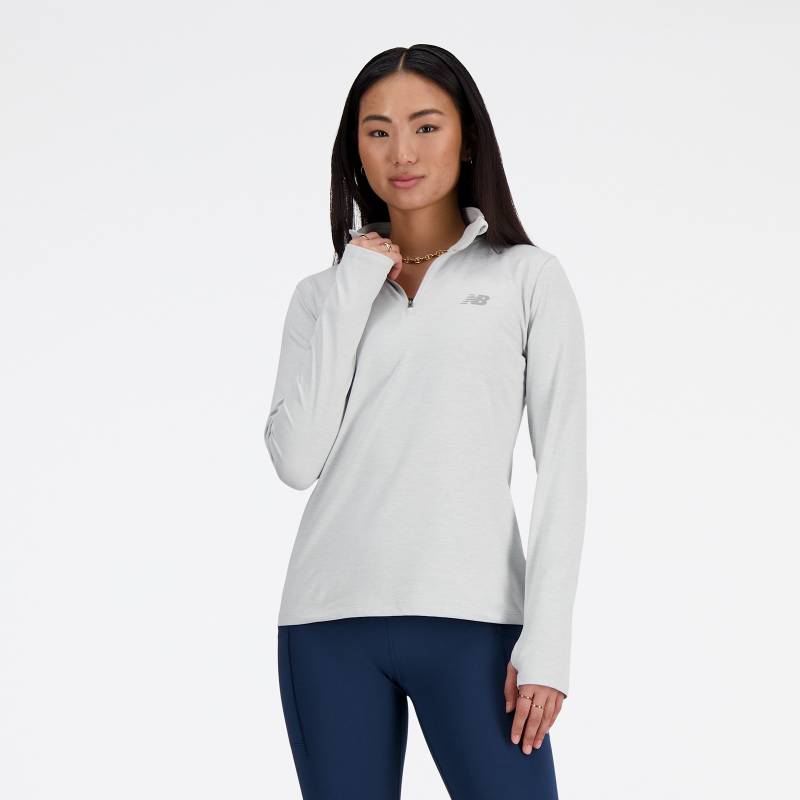 New Balance Laufshirt »Sport Essentials Space Dye Quarter Zip« von New Balance