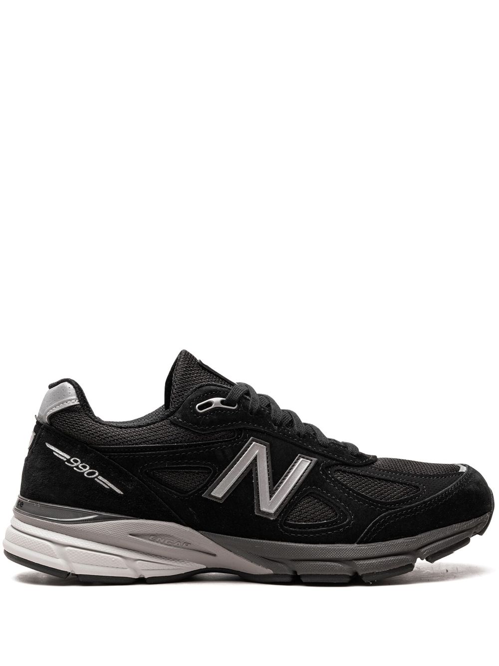 New Balance Made in USA 990v4 "Black/Silver" sneakers von New Balance