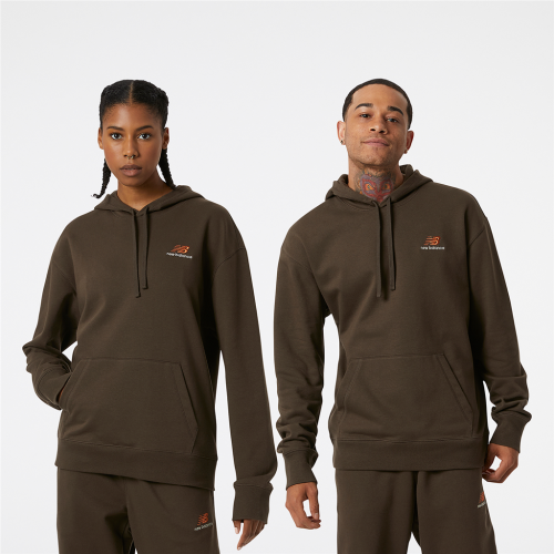 New Balance NB Essentials uni-ssentials PO Hoodie - braun (Grösse: U2) von New Balance