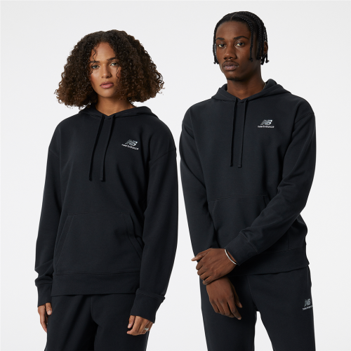 New Balance NB Essentials uni-ssentials PO Hoodie - schwarz (Grösse: U0) von New Balance