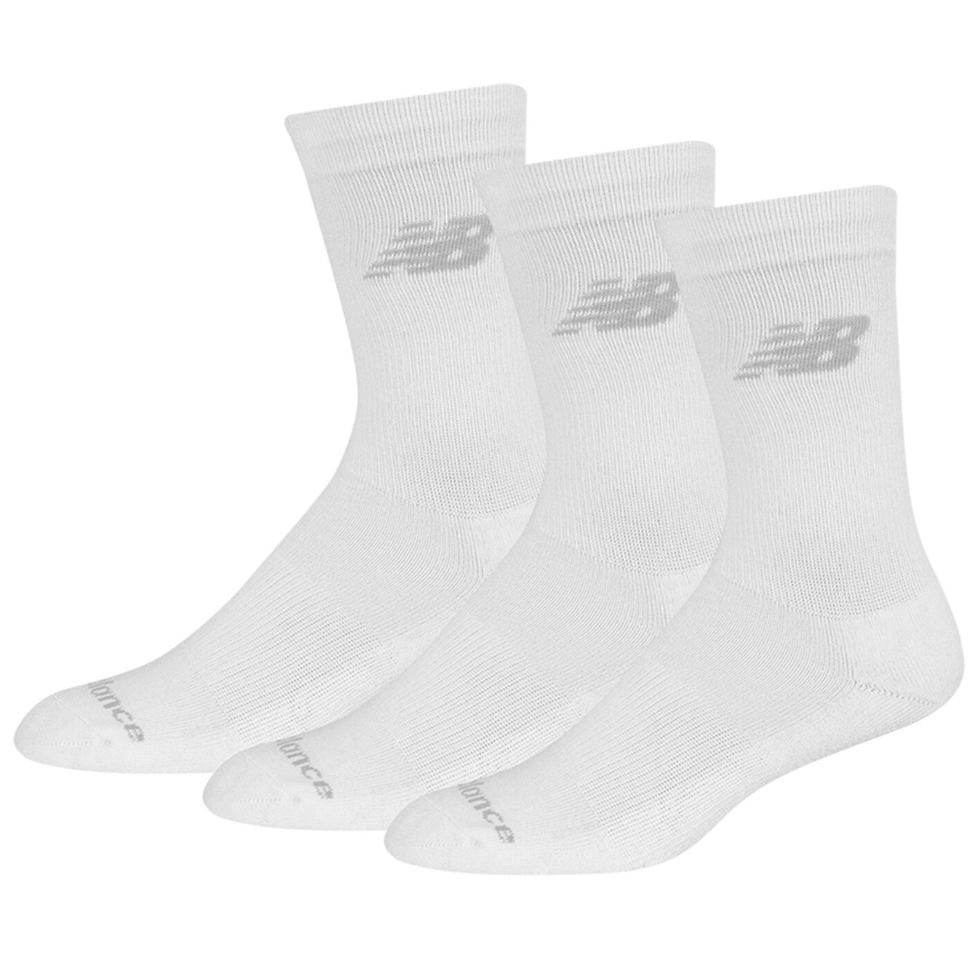 New Balance NB PF Cotton Cushioned Crew Socks 3 Pair-L L von New Balance