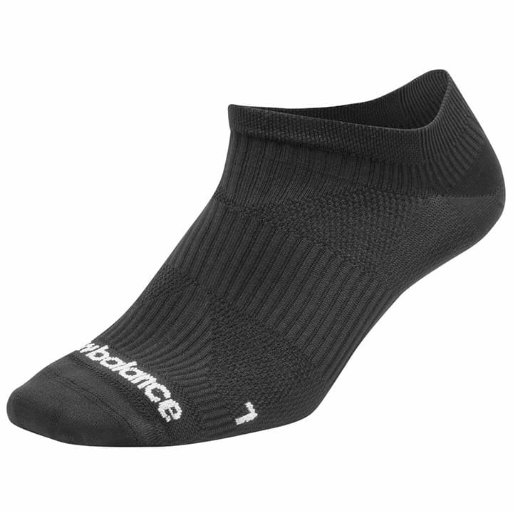 New Balance NB Run Foundation Flat Knit No Show Sock 1 Pair Socken schwarz von New Balance