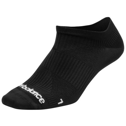 New Balance NB Run Foundation Flat Knit No Show Sock 1 Pair - schwarz (Grösse: M) von New Balance