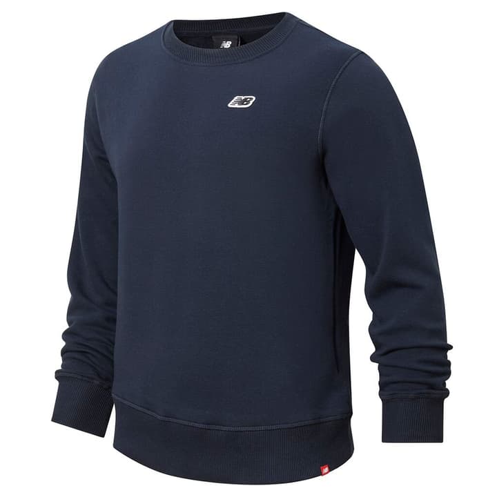 New Balance NB Small Logo Crew Sweat Pullover marine von New Balance