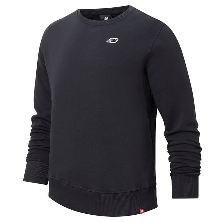 New Balance NB Small Logo Crew Sweat Pullover schwarz von New Balance