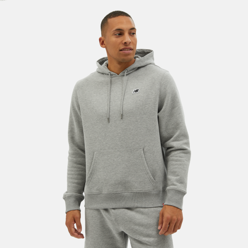 New Balance NB Small Logo Hoodie - grau (Grösse: S) von New Balance