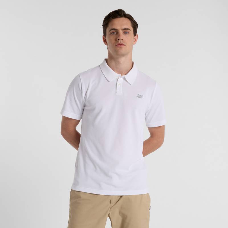 New Balance Poloshirt »Cotton Pique Polo« von New Balance