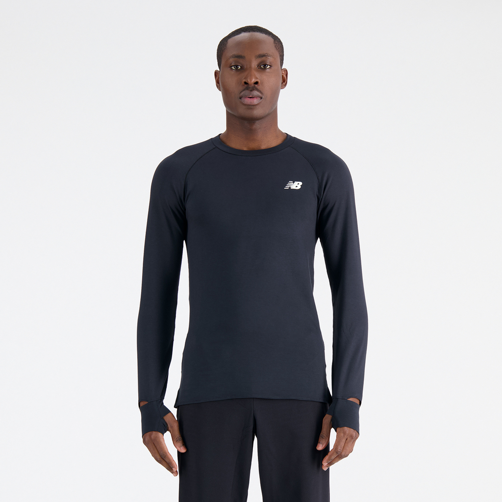 New Balance Q Speed 1NTRO Long Sleeve Athletic Fit Herren, schwarz, Grösse: S New Balance Q Speed 1NTRO Long Sleeve Athletic Fit Herren, schwarz, Grösse: S von New Balance