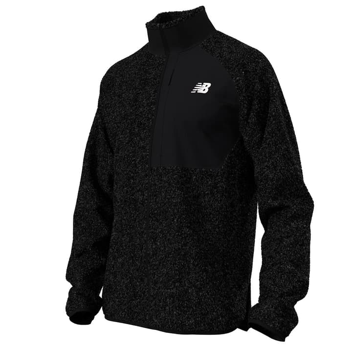 New Balance Q Speed Sherpa Jacket Fleecejacke schwarz von New Balance