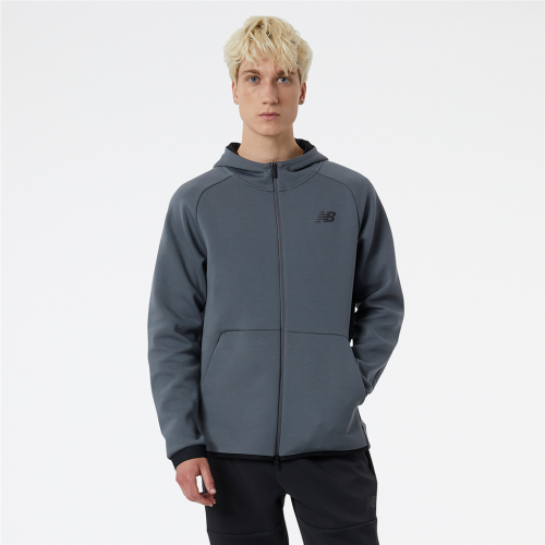 New Balance R.W.Tech Fleece Full Zip - grau (Grösse: L) von New Balance