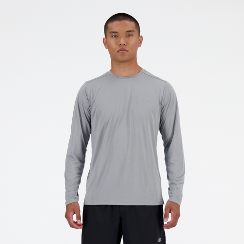 New Balance Run Long Sleeve T-Shirt - grau (Grösse: XL) von New Balance