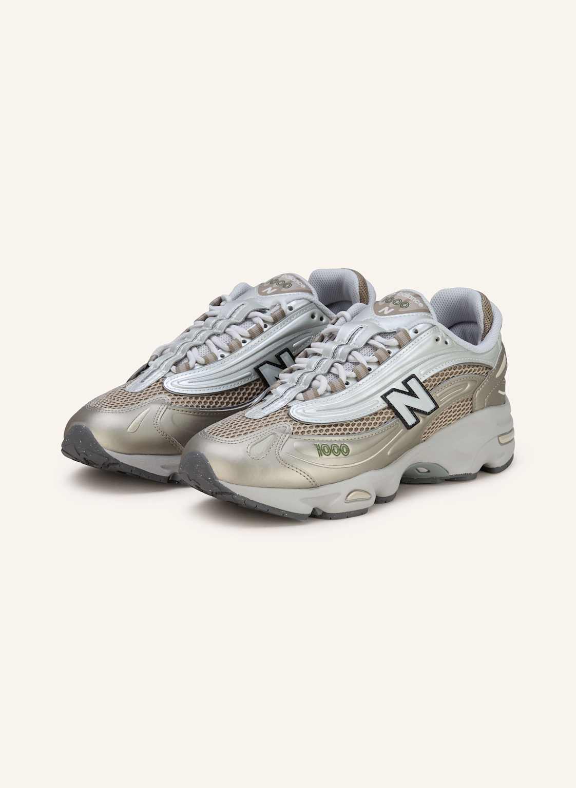 New Balance Sneaker 1000 silber von New Balance