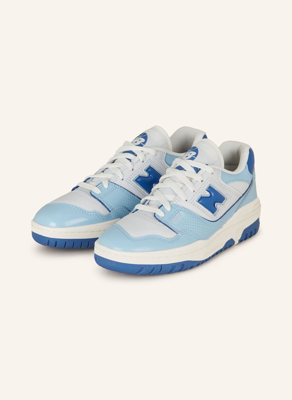 New Balance Sneaker 550 blau von New Balance