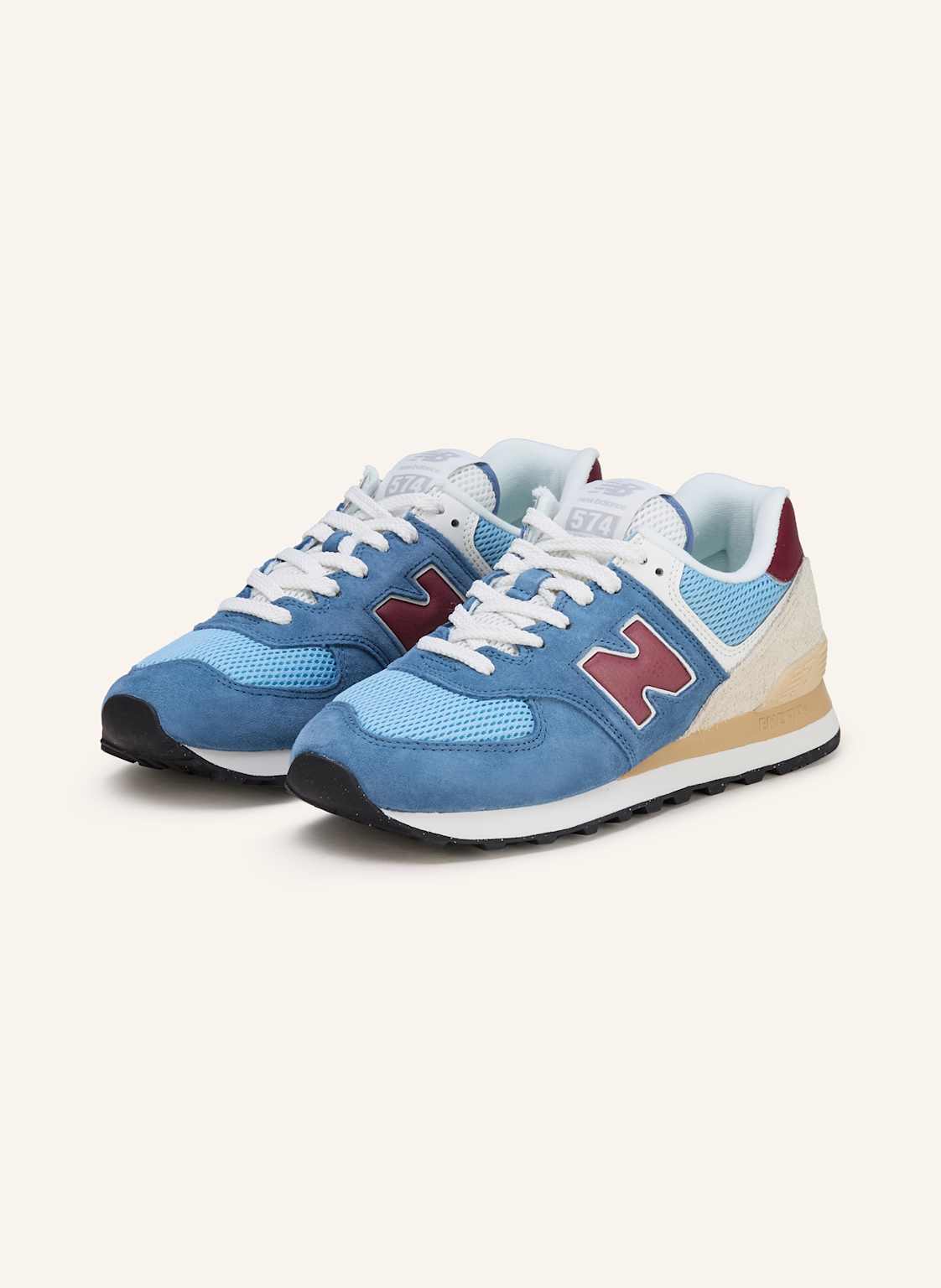 New Balance Sneaker 574 blau von New Balance