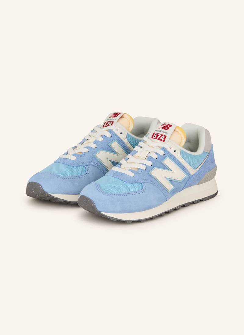 New Balance Sneaker 574 blau von New Balance