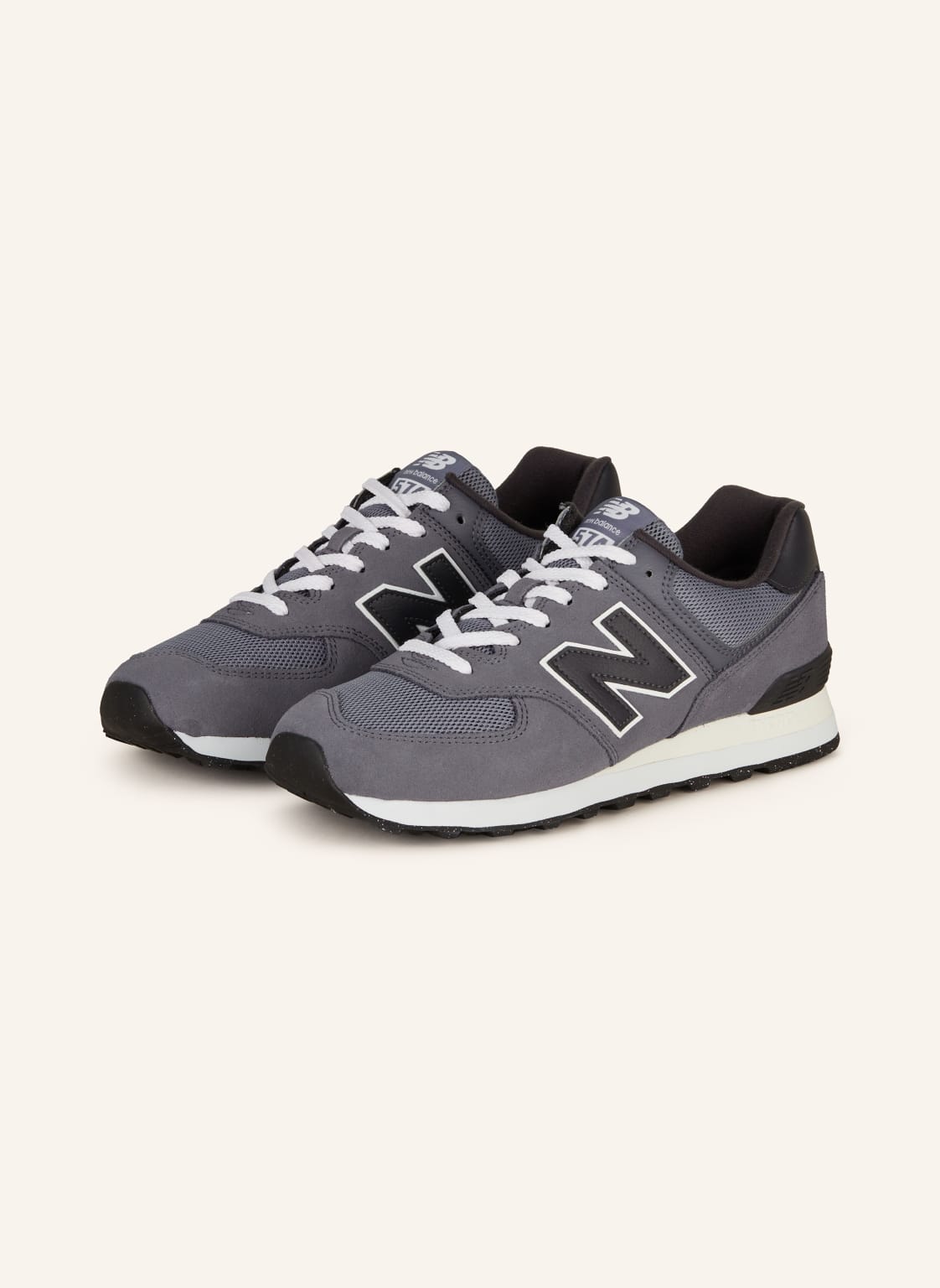 New Balance Sneaker 574 grau von New Balance