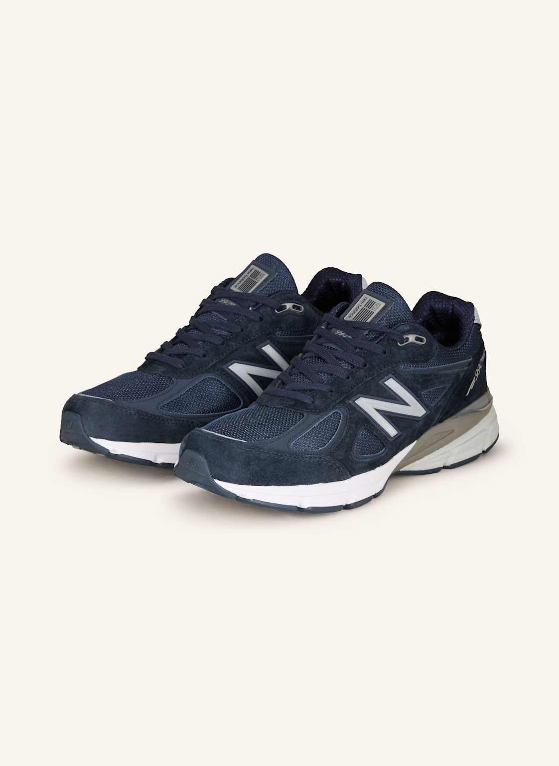 New Balance Sneaker U990V4 blau von New Balance