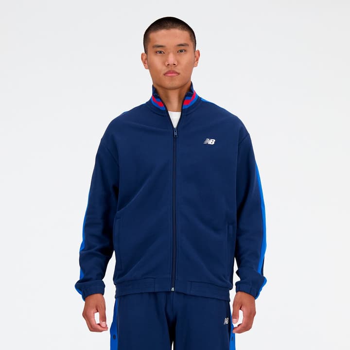 New Balance Sportswear Greatest Hits Full Zip Trainerjacke blau von New Balance