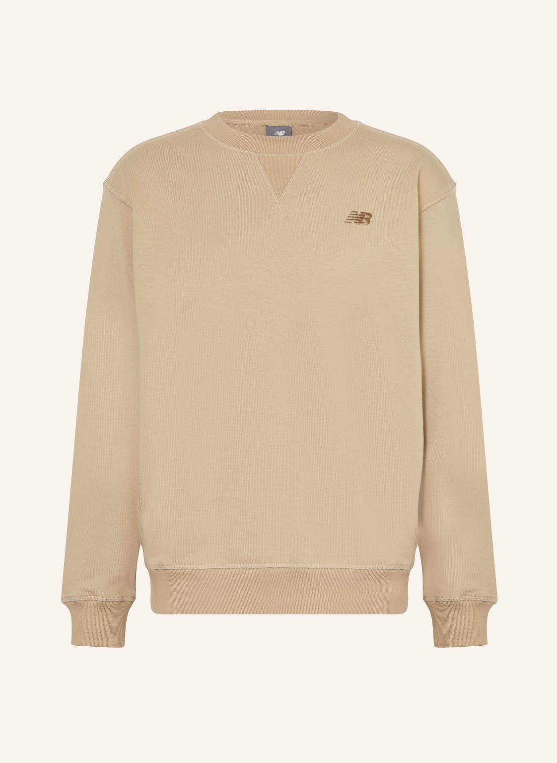 New Balance Sweatshirt Athletics beige von New Balance