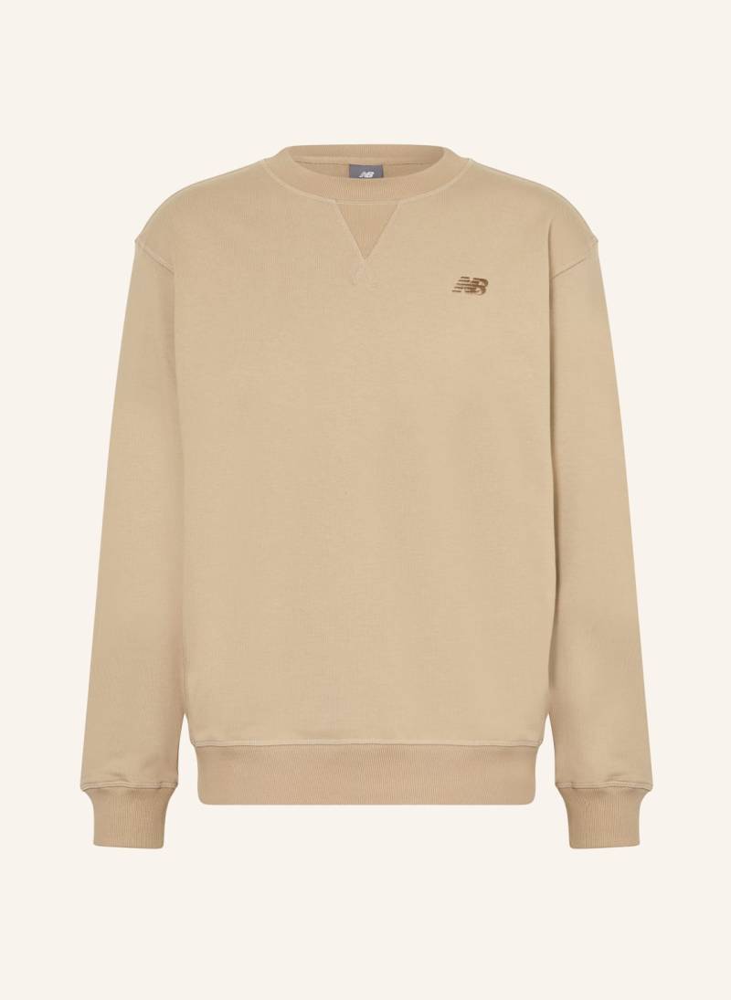 New Balance Sweatshirt Athletics beige von New Balance