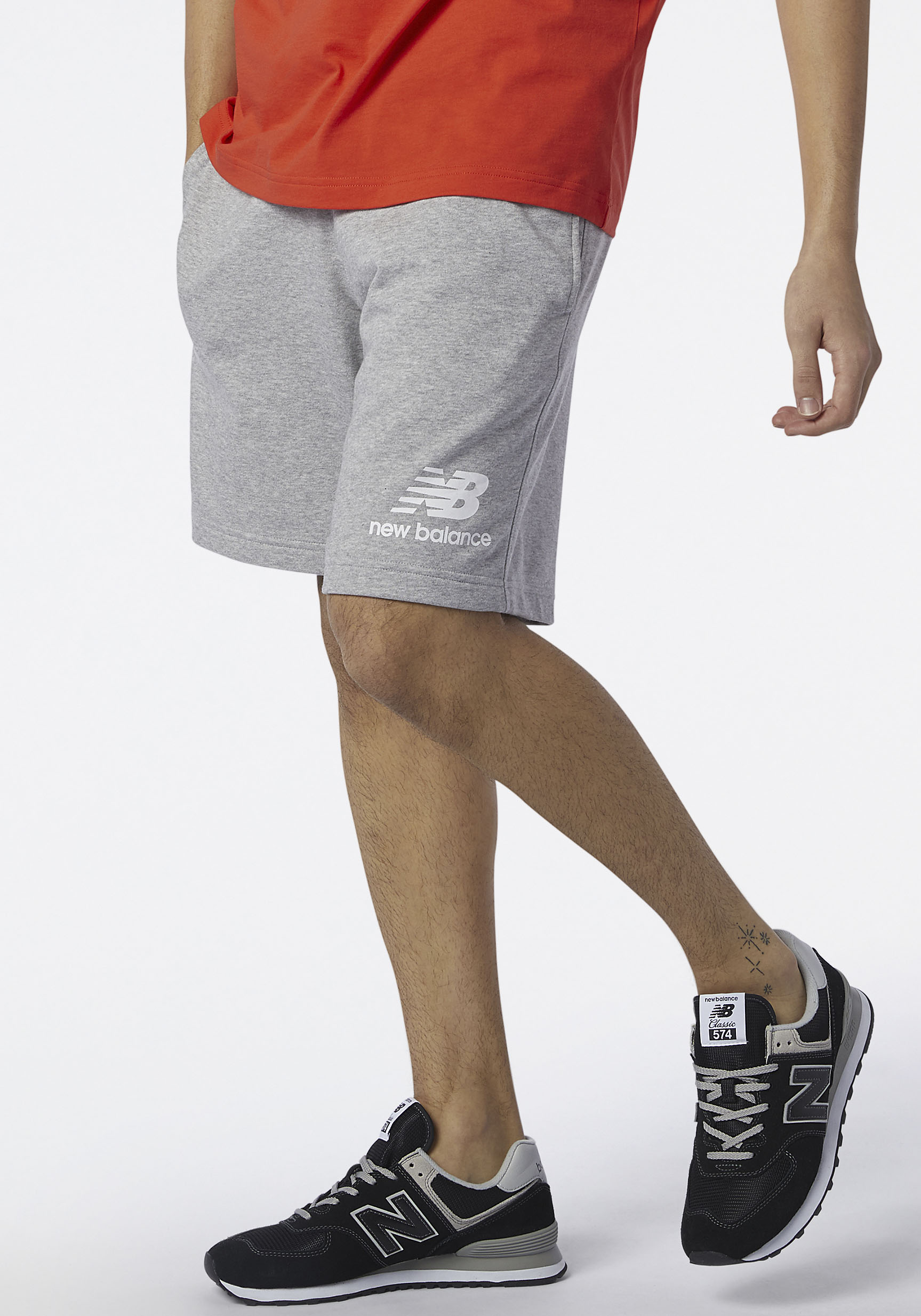 New Balance Sweatshorts »NB ESSENTIALS STACKED LOGO FLEECE SHORT« von New Balance