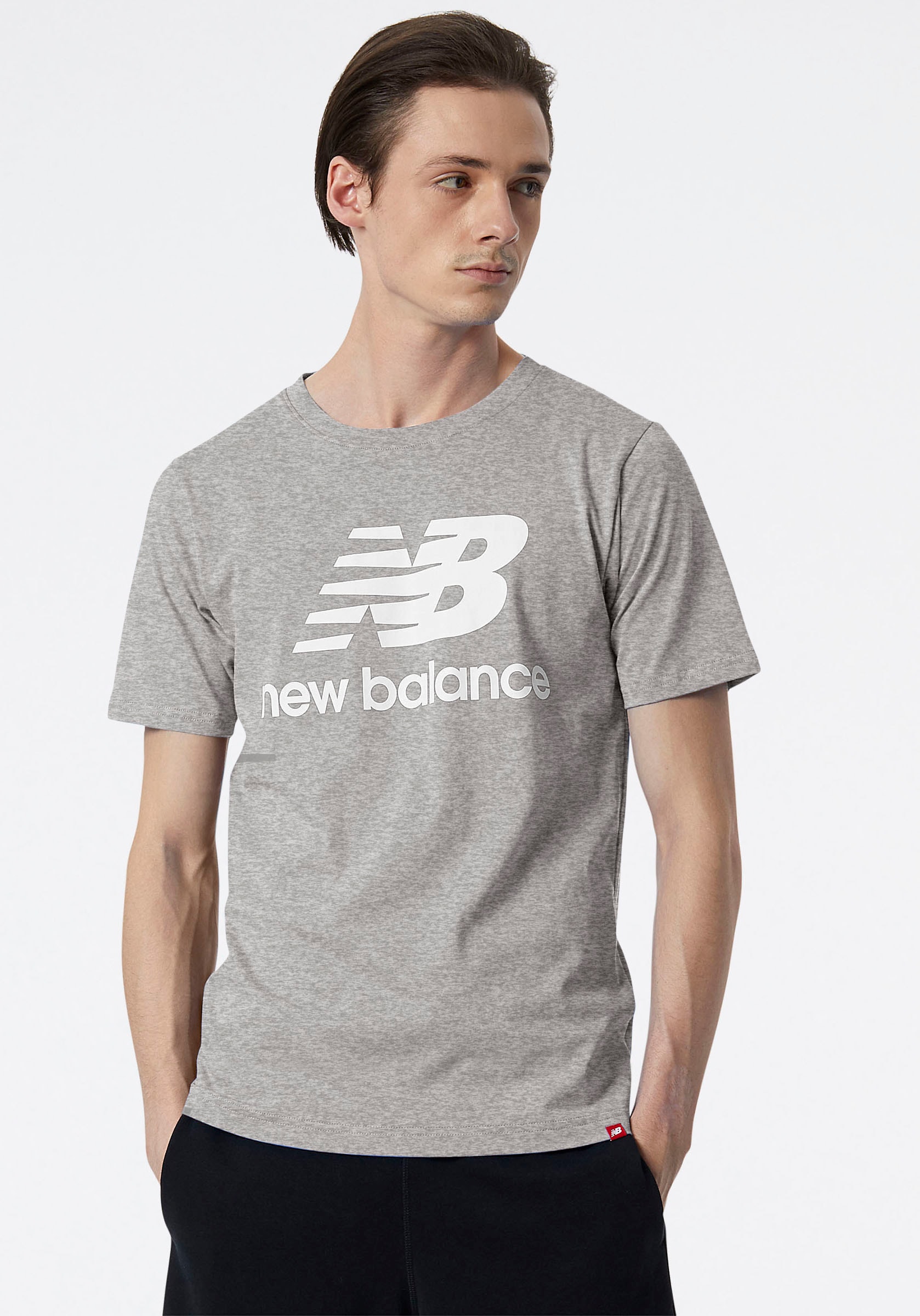 New Balance T-Shirt »NB ESSENTIALS STACKED LOGO T-SHIRT« von New Balance