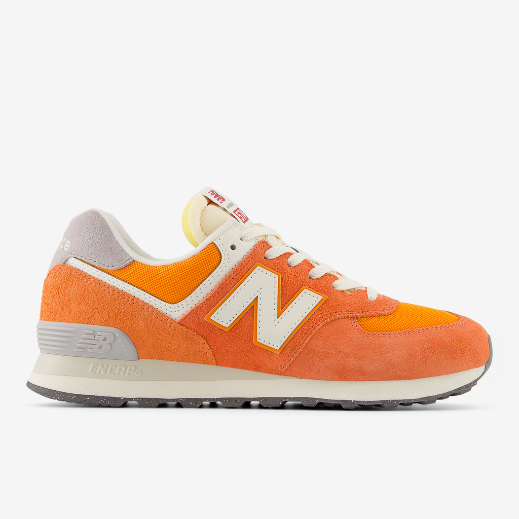 New Balance U 574 Retro 70s Freizeitschuhe Unisex, orange, Grösse: 36 New Balance U 574 Retro 70s Freizeitschuhe Unisex, orange, Grösse: 36 von New Balance