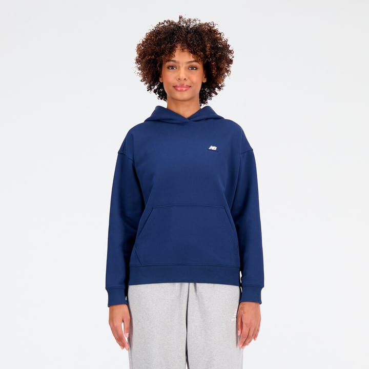 New Balance W Athletics French Terry Oversized Hoodie Hoodie dunkelblau von New Balance