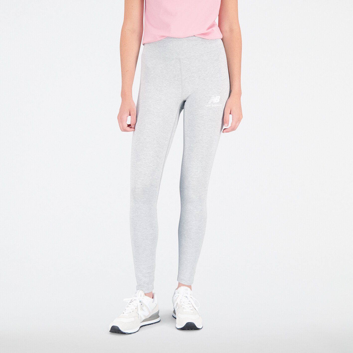 New Balance W Essentials Stacked Logo Legging-L L von New Balance