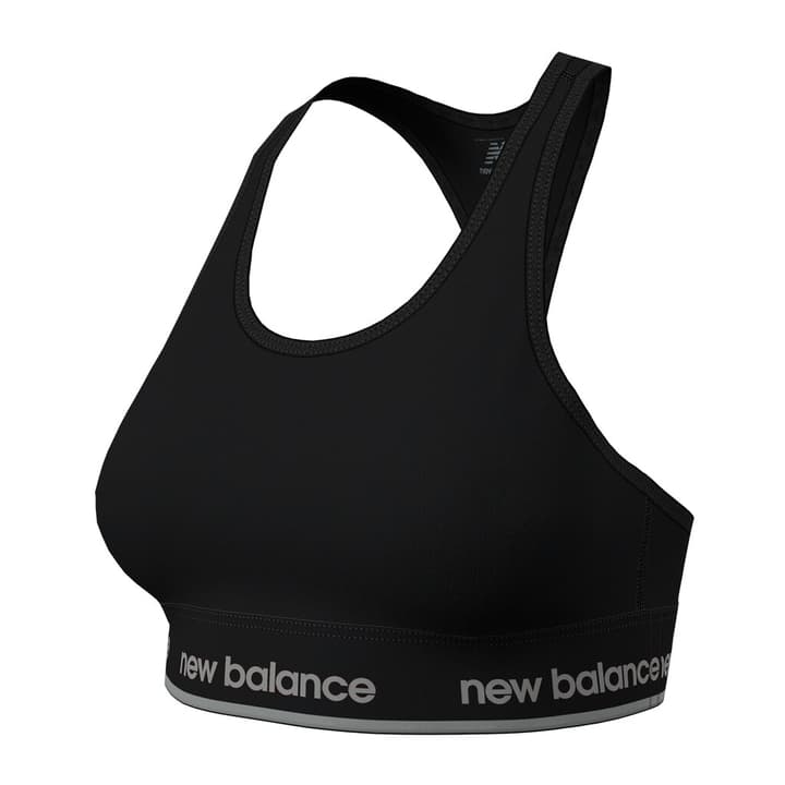 New Balance W Medium Support Sleek Pace Bra Sport-BH schwarz von New Balance