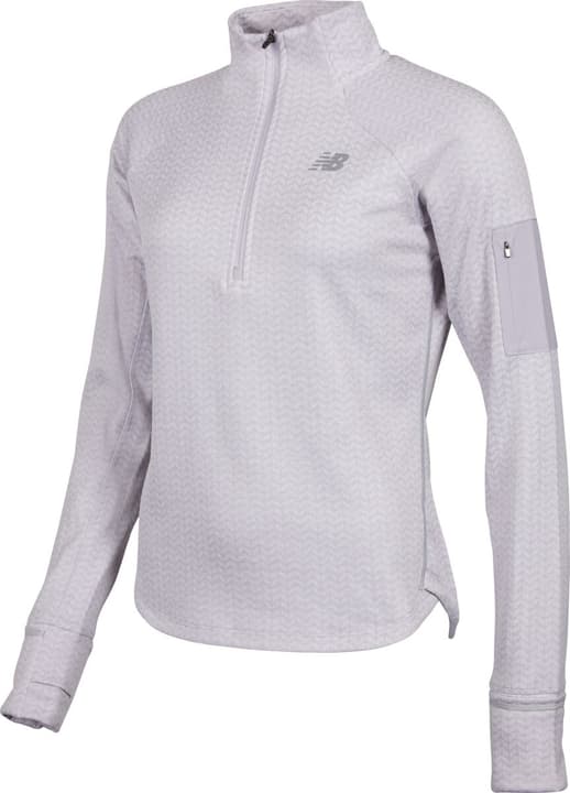 New Balance W NB Heat Grid Half Zip Pullover lila von New Balance