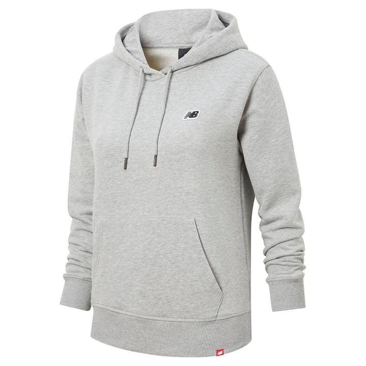 New Balance W NB Small Logo Hoodie Hoodie hellgrau von New Balance