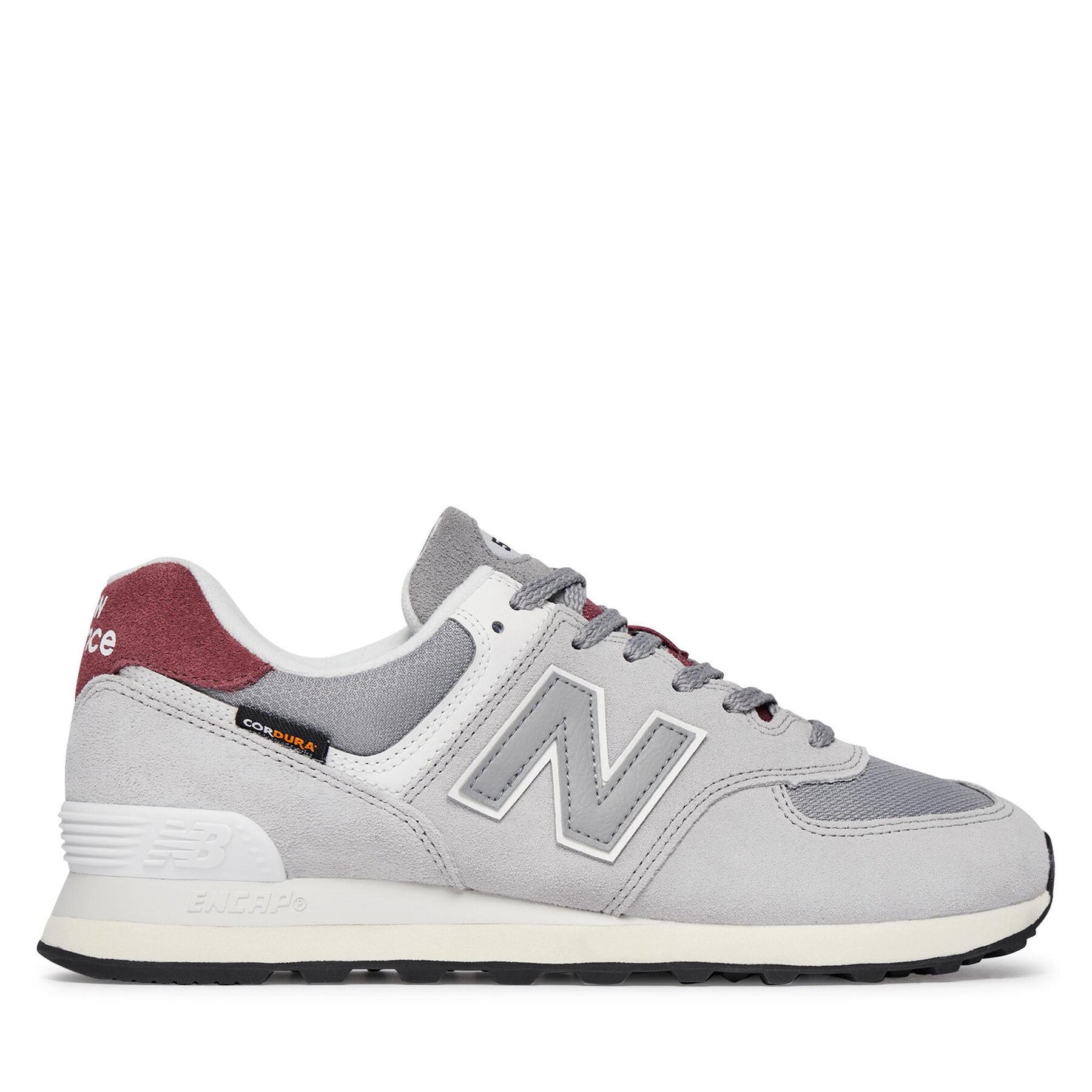 Sneakers New Balance U574KBR Grau von New Balance