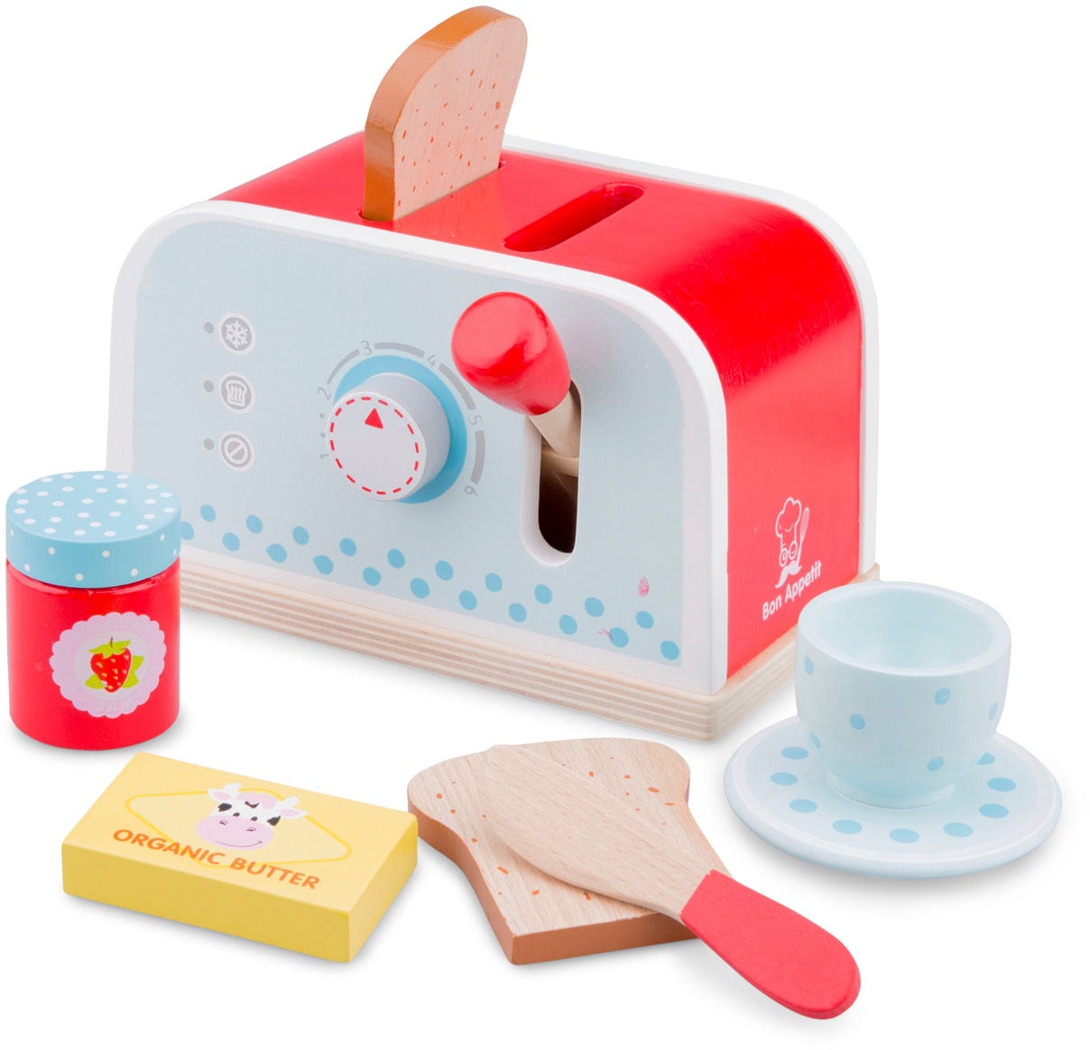 New Classic Toys® Kinder-Toaster »Bon Appetit - Toasterset« von New Classic Toys®