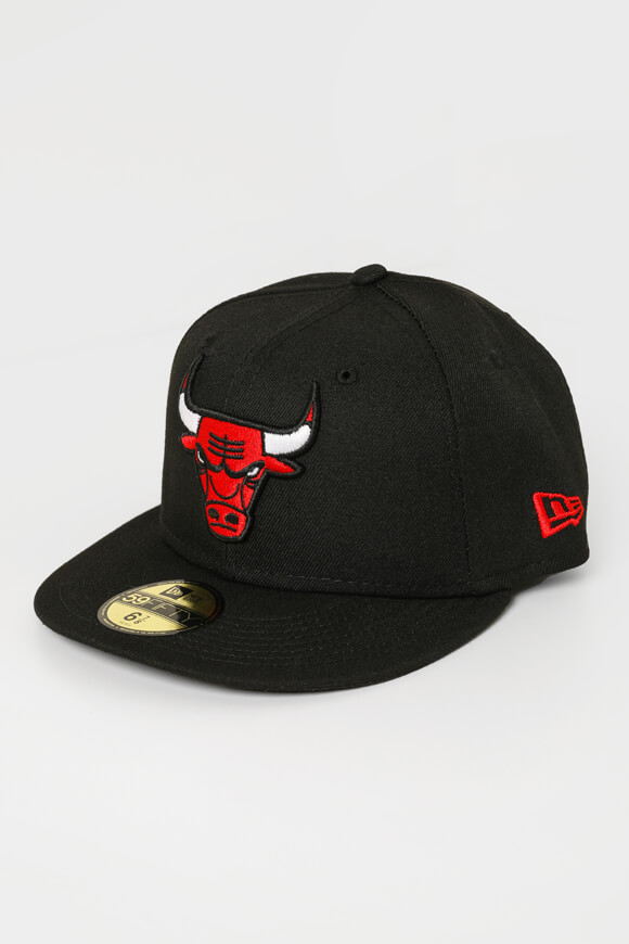 New Era 59Fifty Cap - Chicago Bulls | Schwarz | Herren  | 7 1/8 von New Era