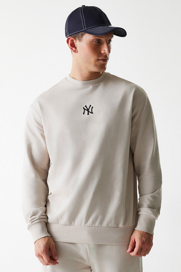 New Era Sweatshirt | Beige | Herren  | S von New Era