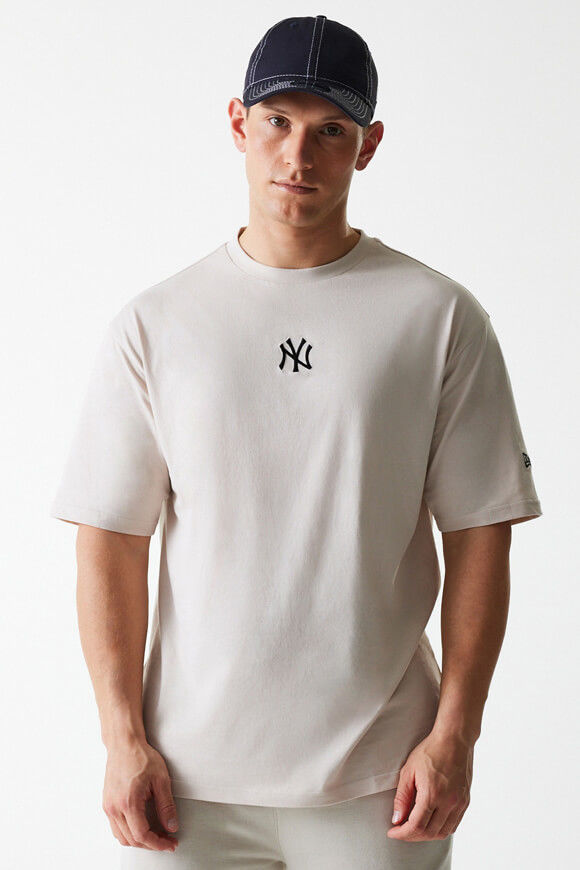New Era T-Shirt | Beige | Herren  | L von New Era