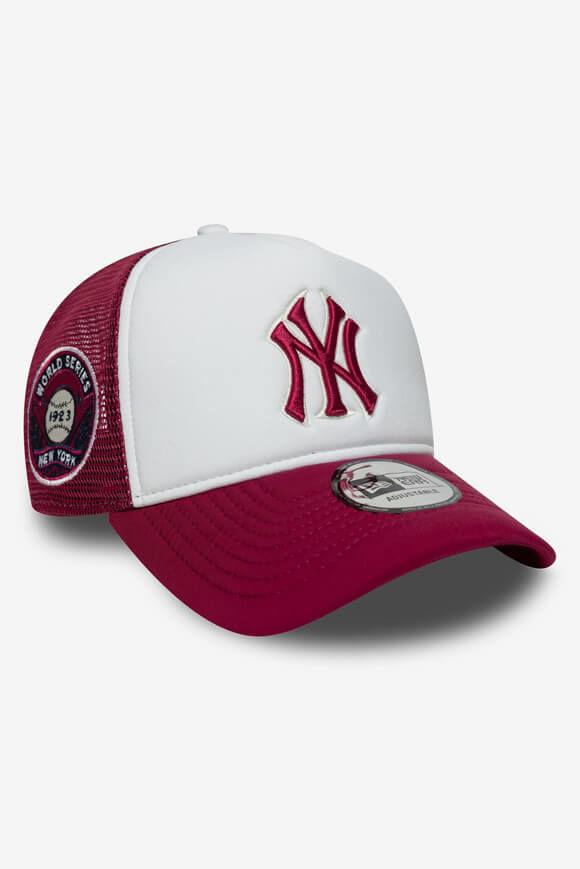 New Era Trucker Cap / Snapback | Berry + White | Herren  | Einheitsgroesse von New Era