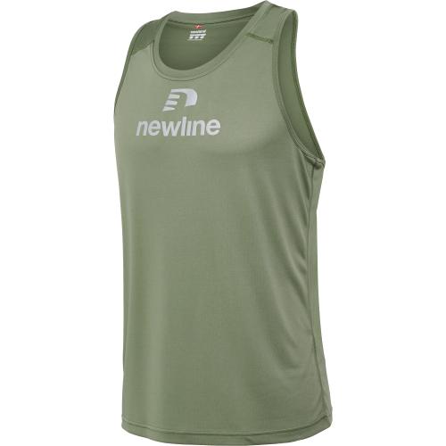 Einzelstück Newline Nwlbeat Singlet - deep lichen green (Grösse: M) von Newline