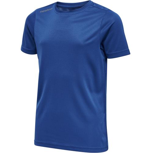 Newline Kids Core Functional T-Shirt S/S - true blue (Grösse: 128) von Newline