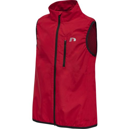 Newline Kids Core Gilet - tango red (Grösse: 152) von Newline