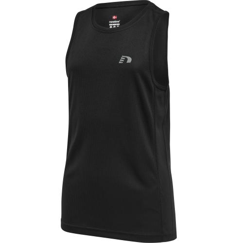 Newline Kids Core Running Singlet - black (Grösse: 128) von Newline