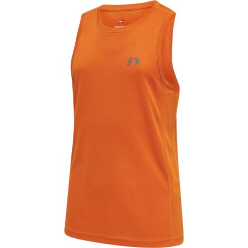 Newline Kids Core Running Singlet - orange tiger (Grösse: 140) von Newline