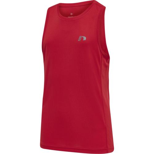 Newline Kids Core Running Singlet - tango red (Grösse: 128) von Newline