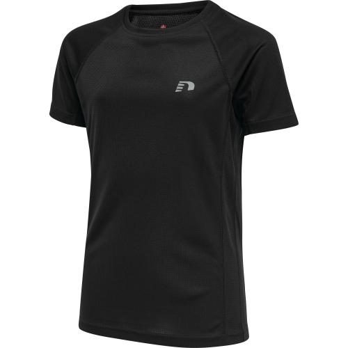 Newline Kids Core Running T-Shirt S/S - black (Grösse: 128)